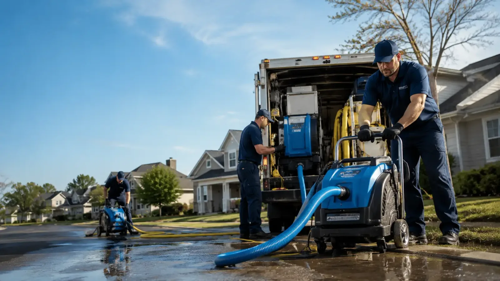 Flood Damage Cleanup in Rushsylvania, OH